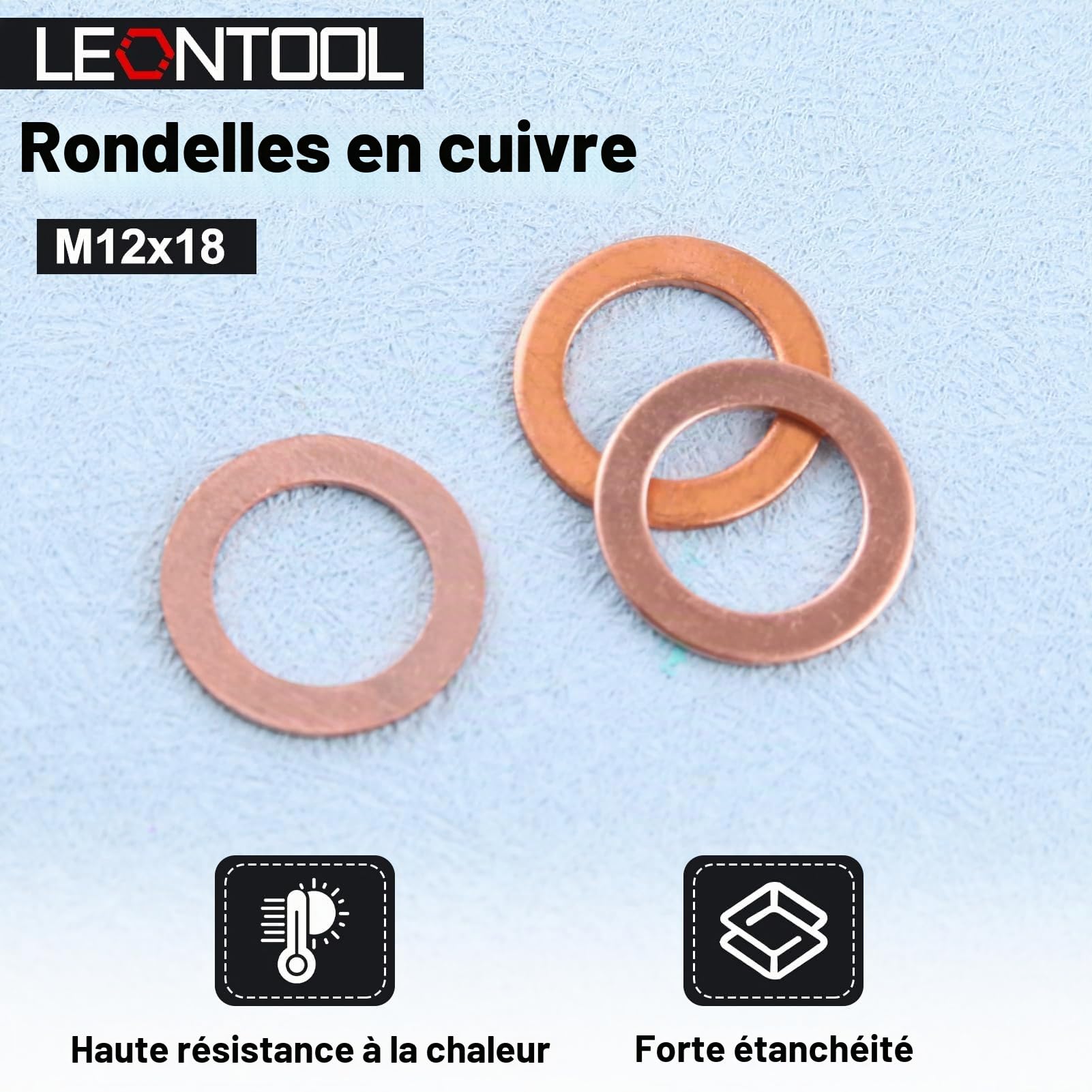 LEONTOOL Outils Automobiles bouchon vidange M12x1.75 magnétique