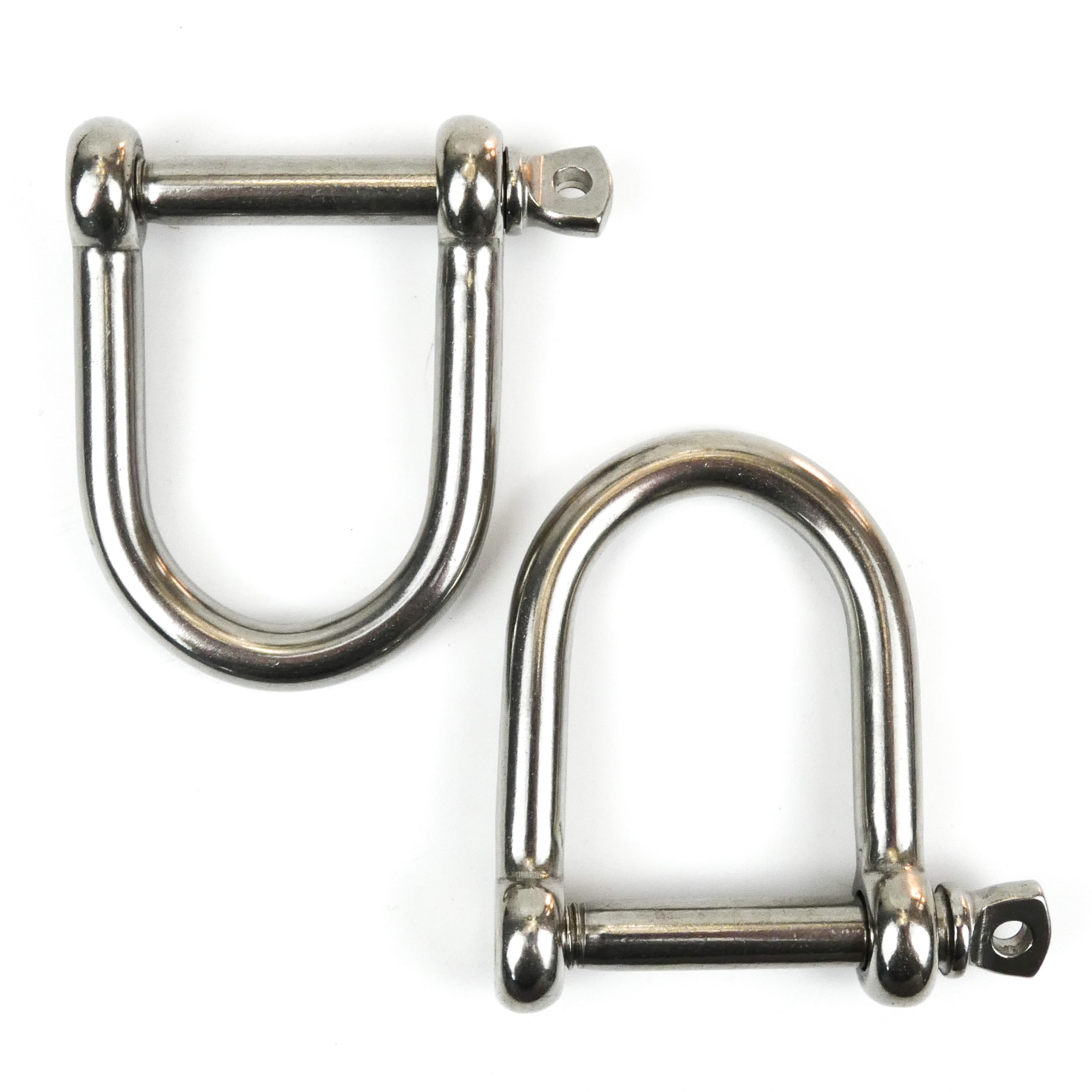 DAUMLINK Manilles manille D large inox 10 mm lot 2