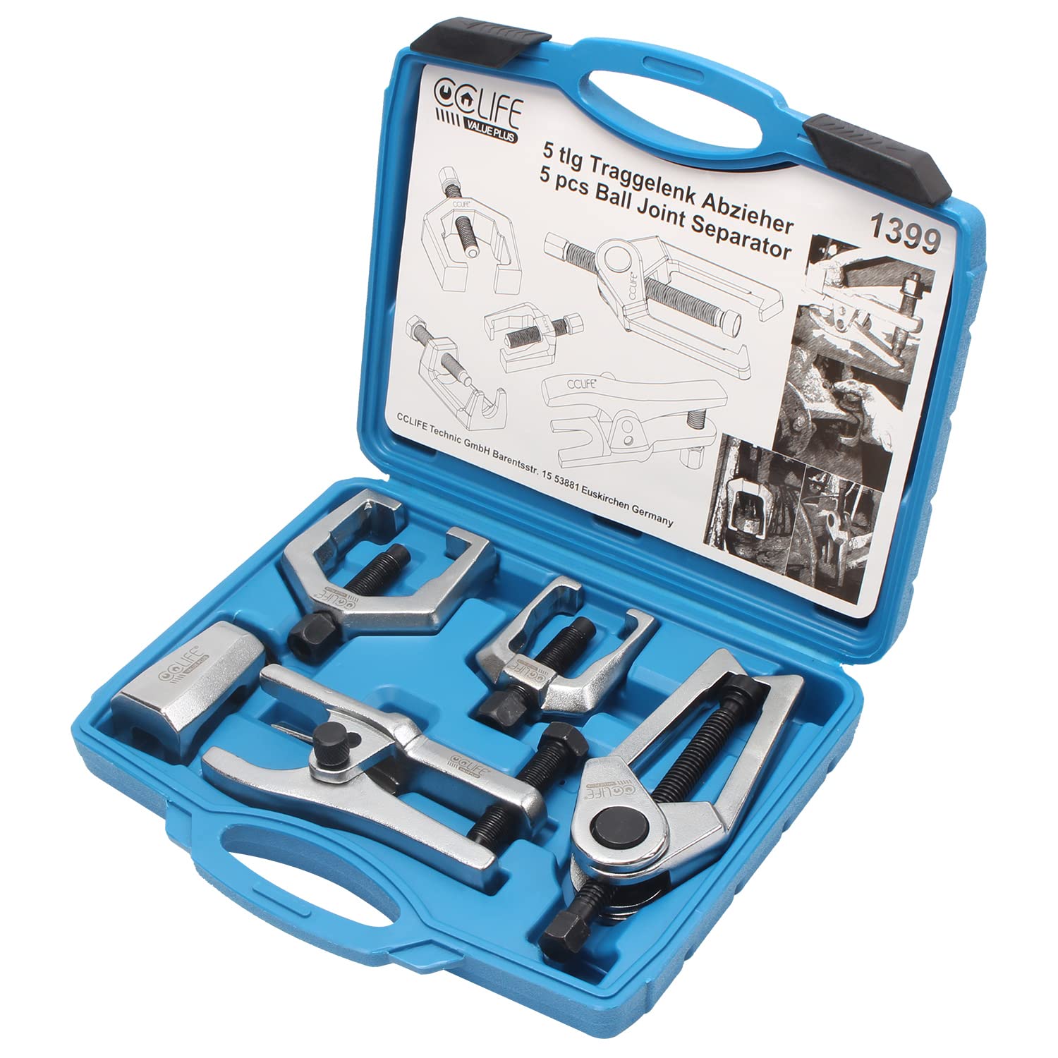 CCLIFE Arrache Rotule Triangle Kit 5 Pièces Universel