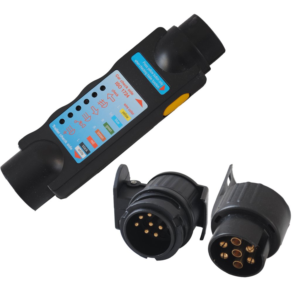 CCLIFE Testeur Attelage 7-13 Broches Faisceau Remorque