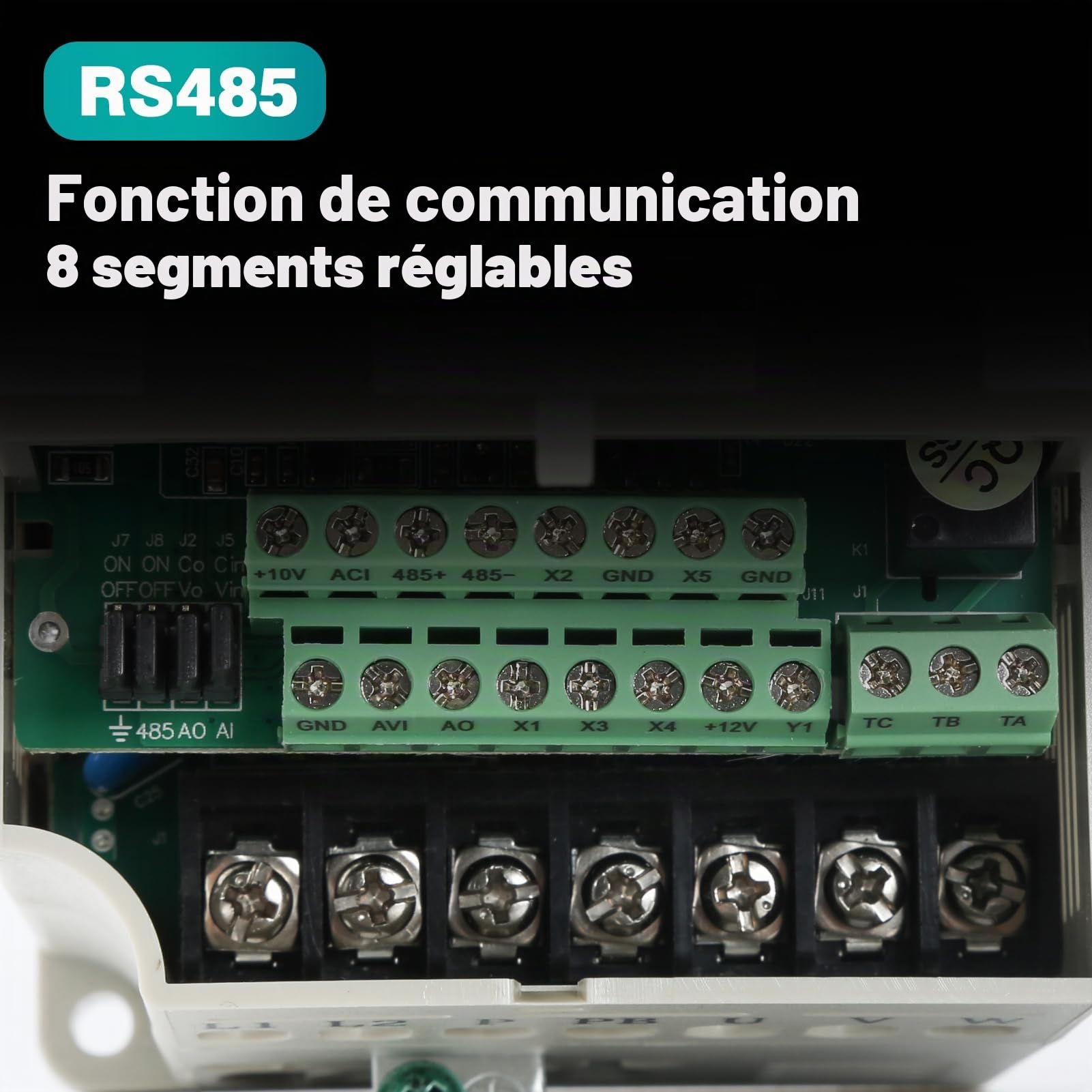 Jadeshay Installation Électrique variateur fréquence 220V 1,5kW