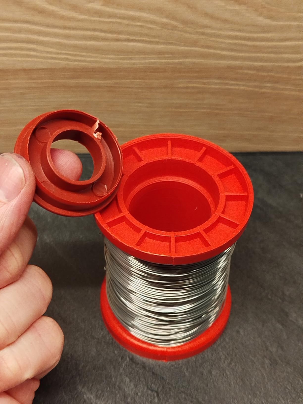 OUKENS Outillage et bricolage fil inox 0,5 mm 200 m ruche