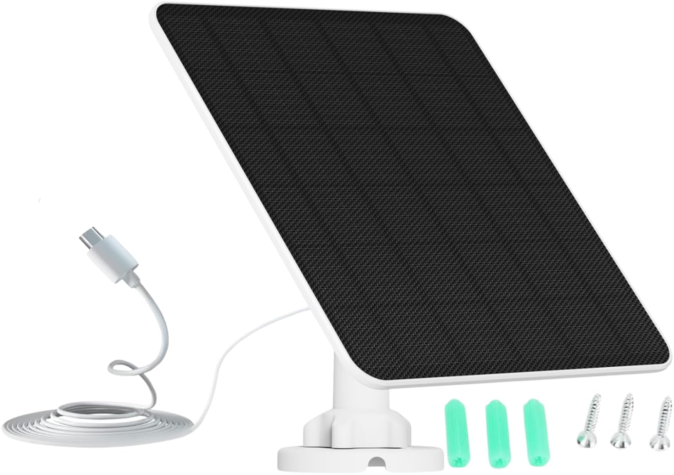 Jadeshay Solaire Panneau Caméra 4W 5V Étanche 360°