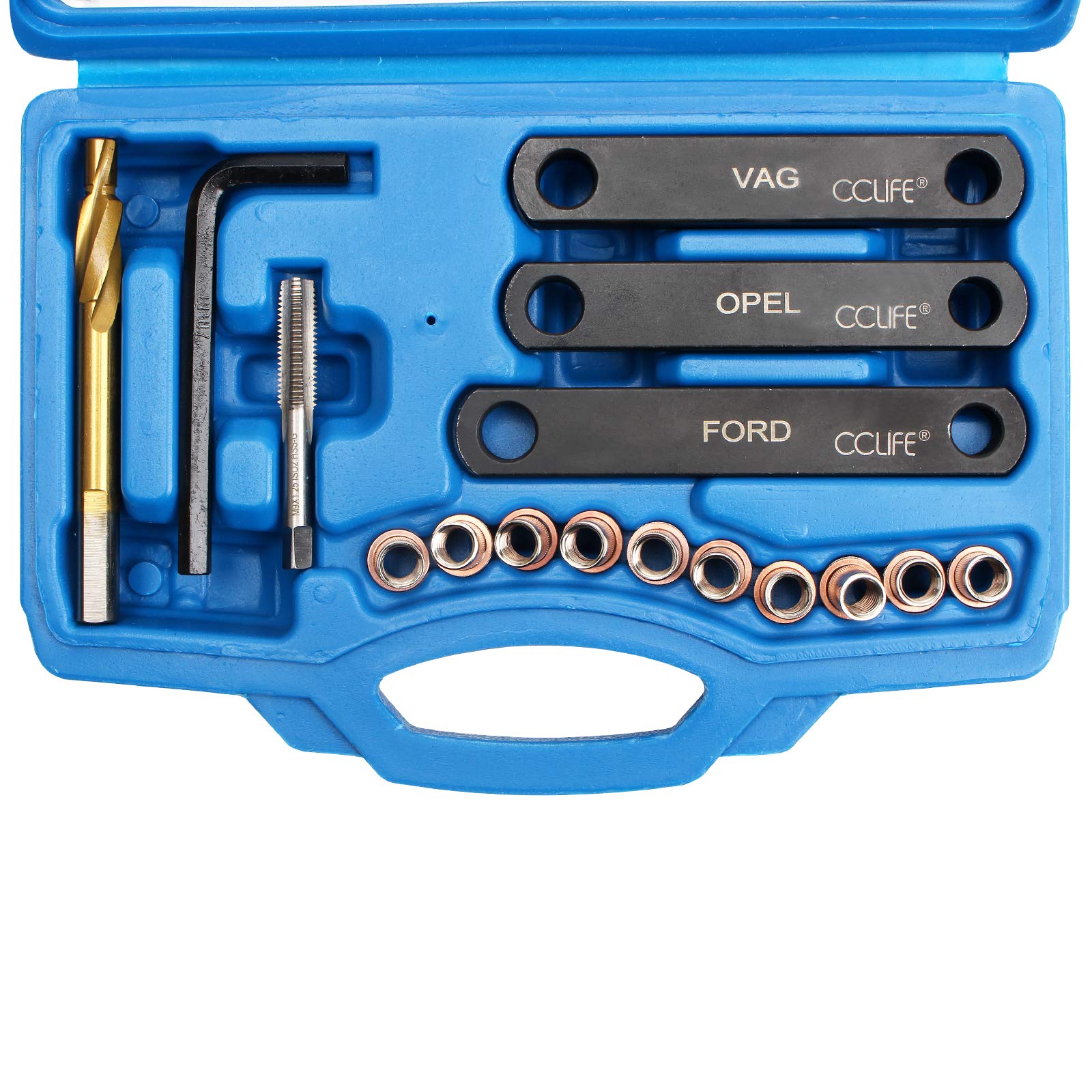 CCLIFE Brake System Tools kit filetage frein M9x1,25 16 pcs