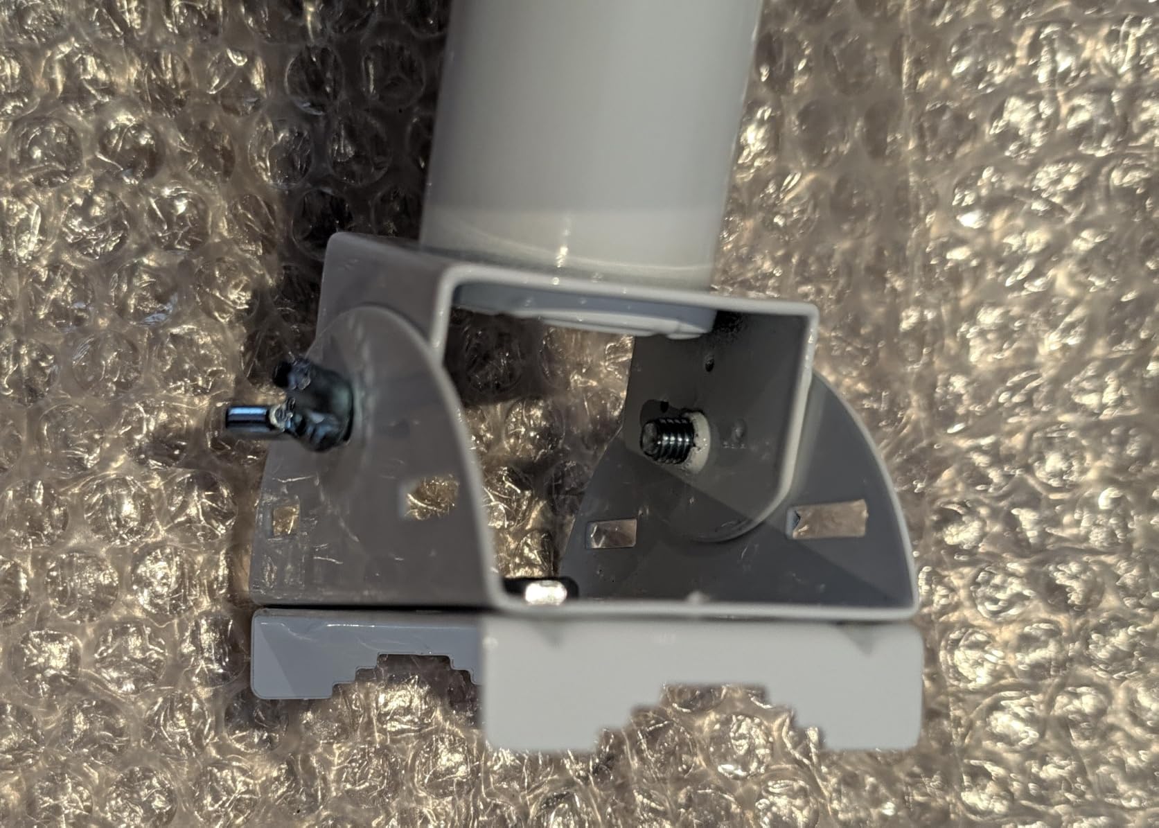 OUKENS Support Pont Sans Fil Mural Inox 150° Lot 2