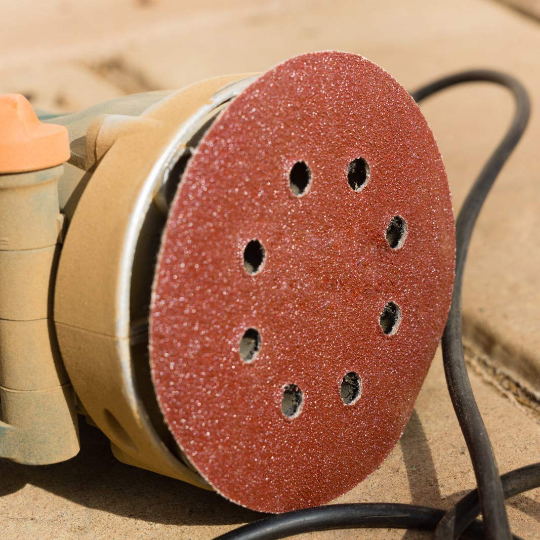 CCLIFE DIY Tools disque abrasif 125mm grain 120 lot 100