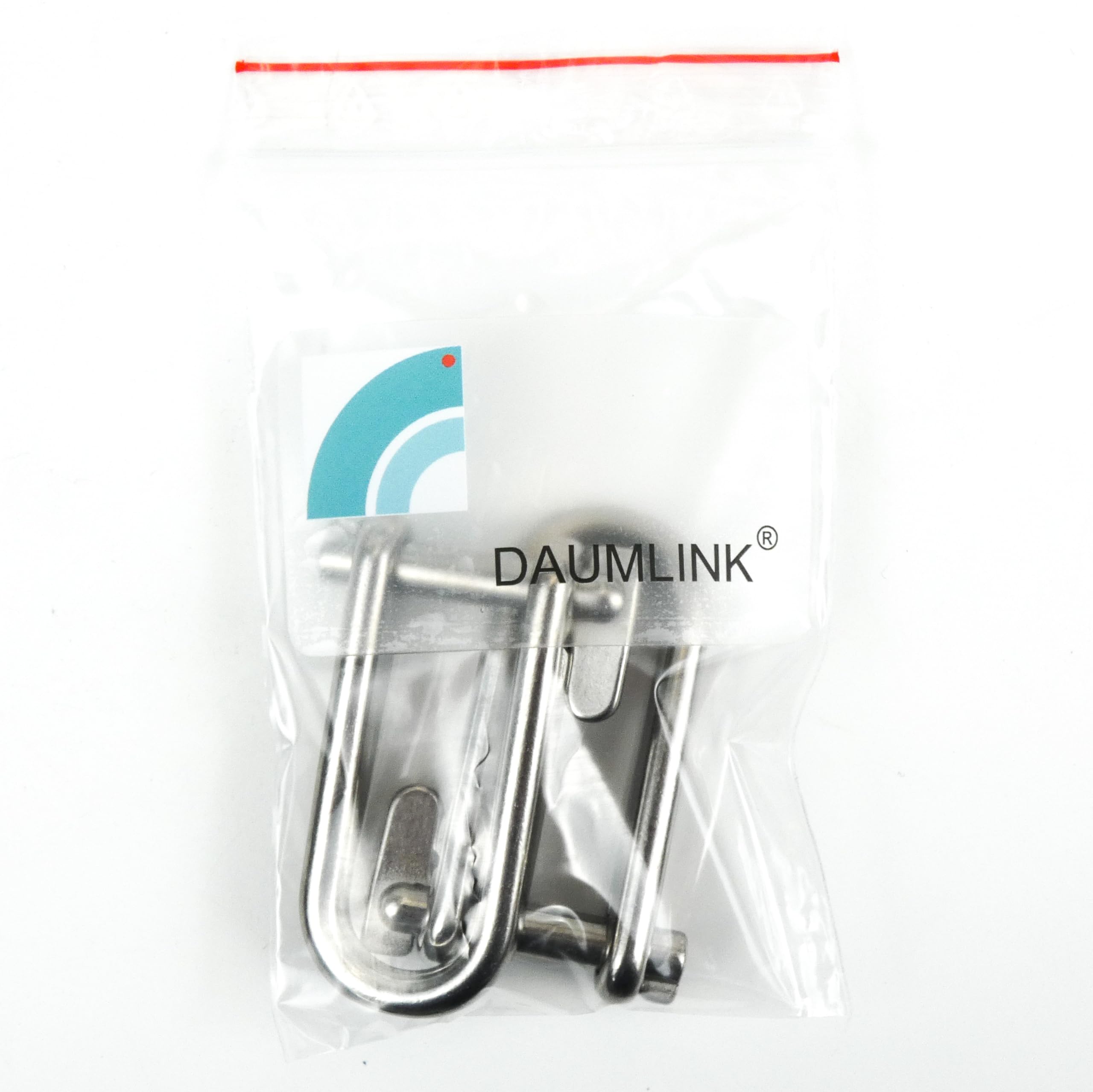 DAUMLINK Manilles manille à clé 6 mm inox A4 lot de 2
