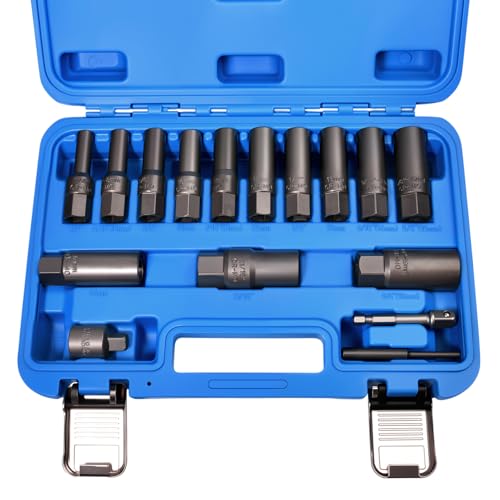 LEONTOOL Vis et Écrous Extracteur Boulon Spiral Profond 16 Pièces