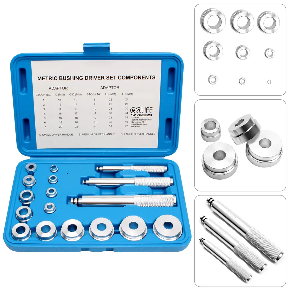 CCLife Puller Set extracteur roulement 17 pièces alu
