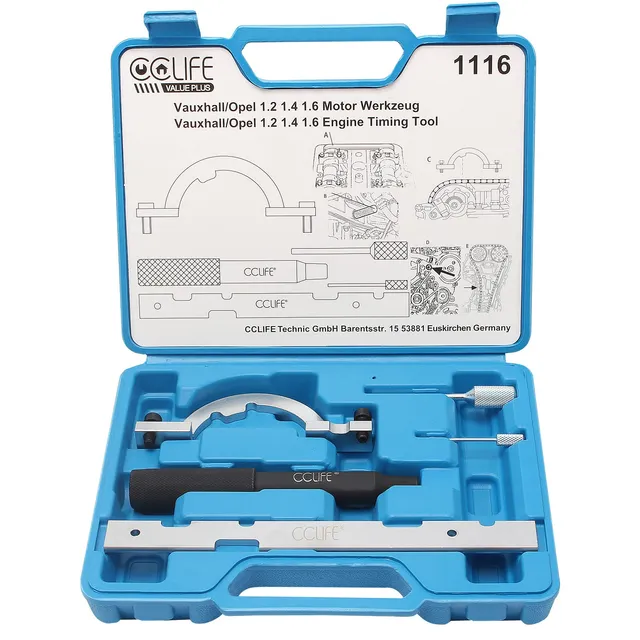 CCLIFE Timing Tools Coffret calage distribution Opel 1.0 1.2 1.4