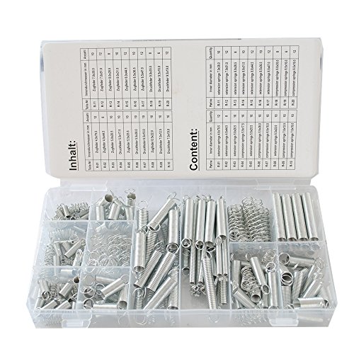 CCLIFE Spring Compressor assortiment ressorts 200 pièces