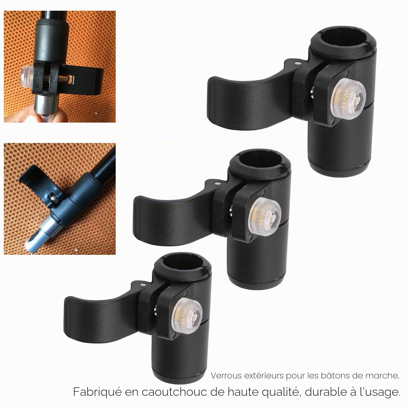 OUKENS Sports et loisirs Serrure à Bascule Bâton 14-18mm