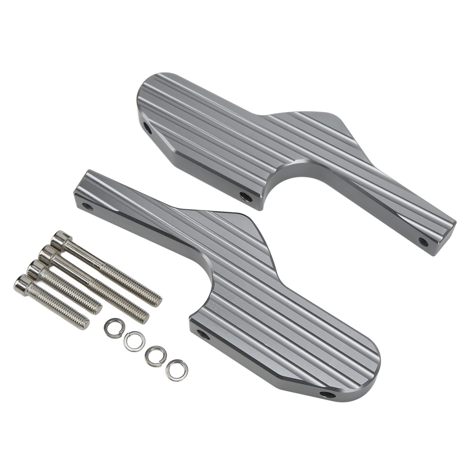 OUKENS Accessoires moto repose-pieds Vespa GTS argent