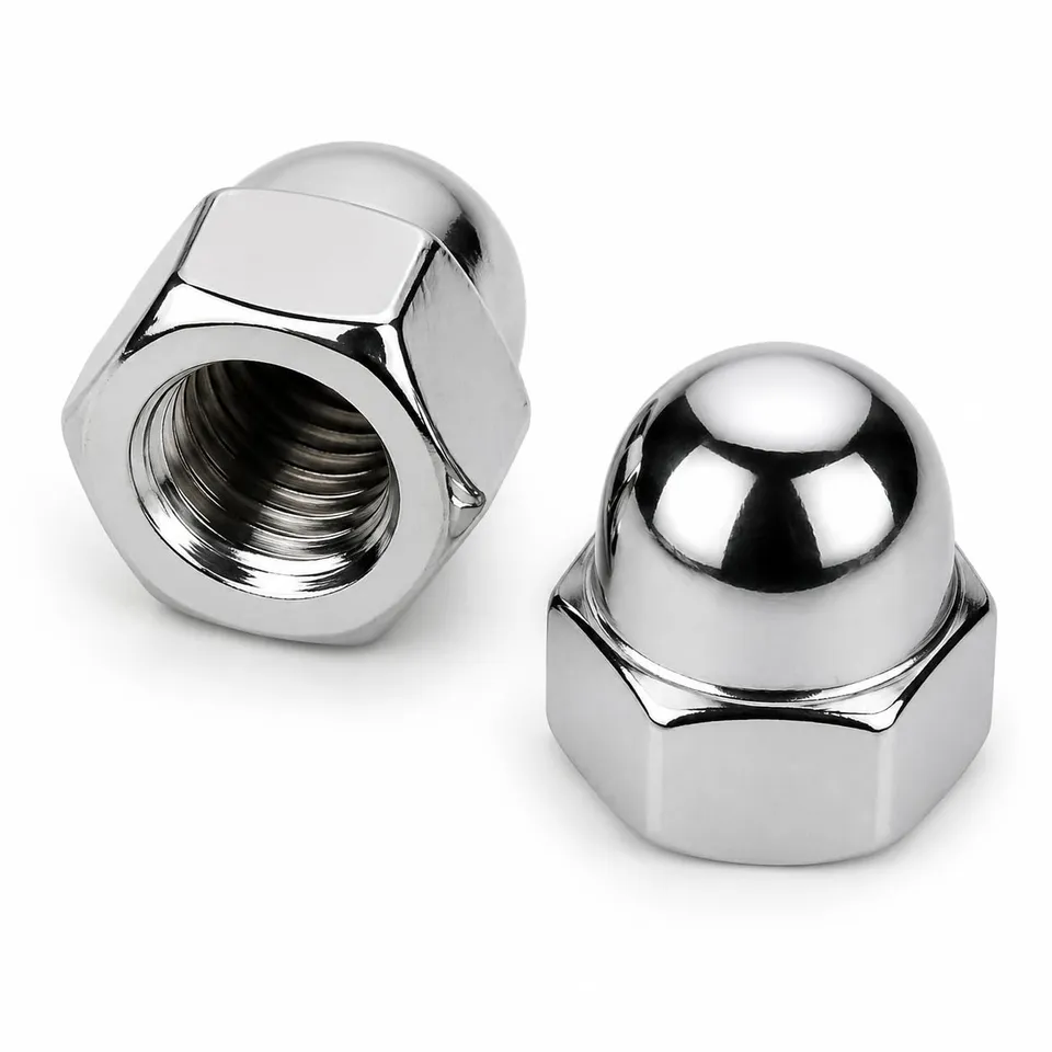 DAUMLINK Écrous M8 écrou borgne forme haute inox 25 pcs