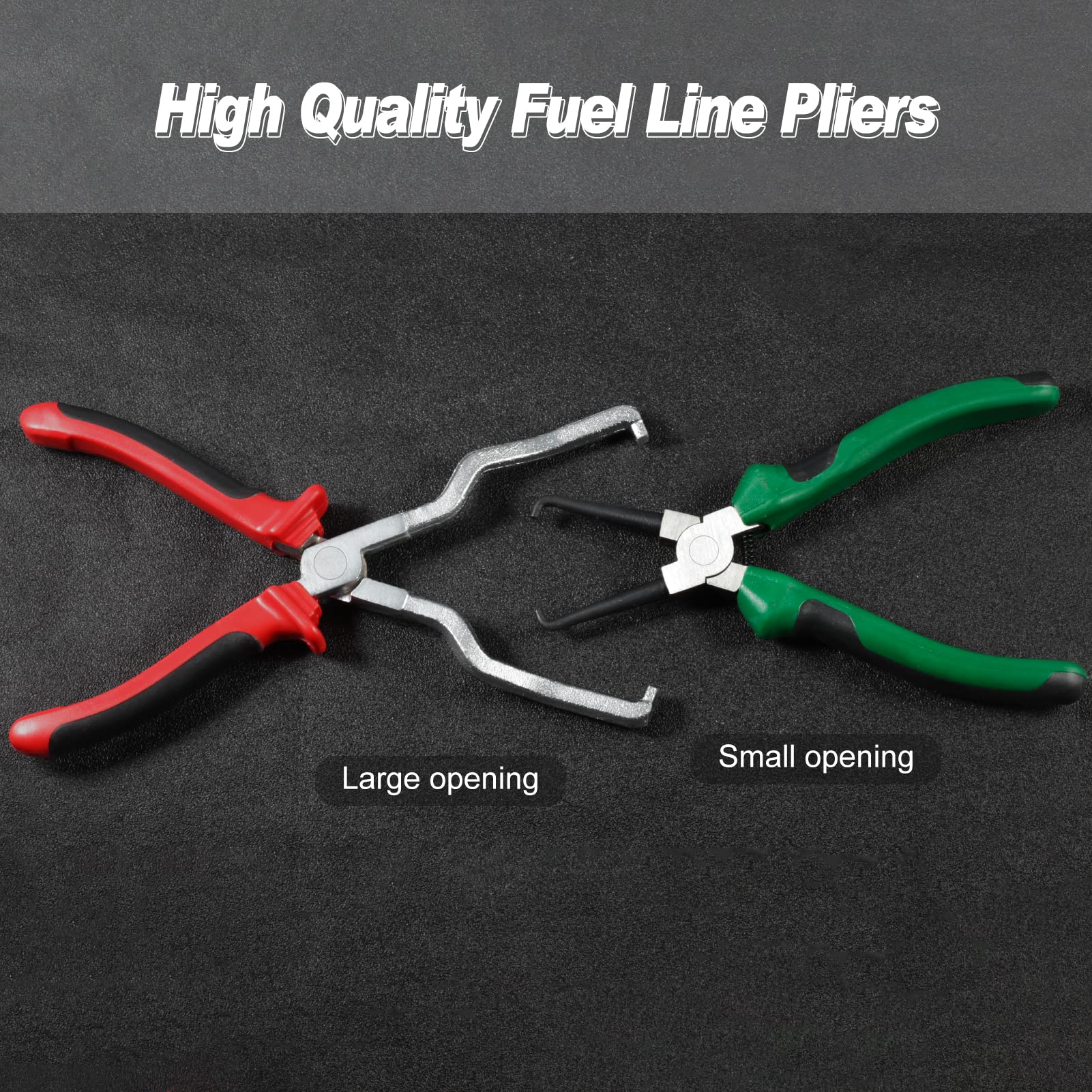 LEONTOOL Outils Automobiles pince conduite carburant 22,9 cm TPR