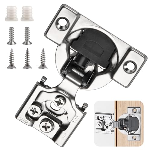 LEONTOOL Charnières dissimulées 105° soft close lot de 10