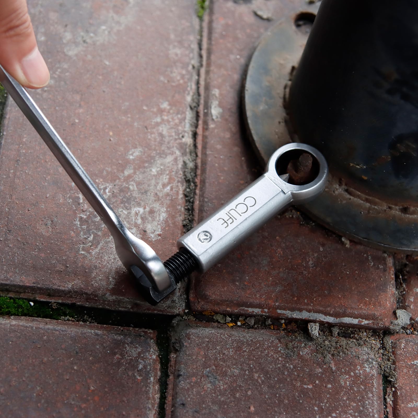 CCLIFE Casse-Écrou 9-12mm Écrous Rouillés Acier