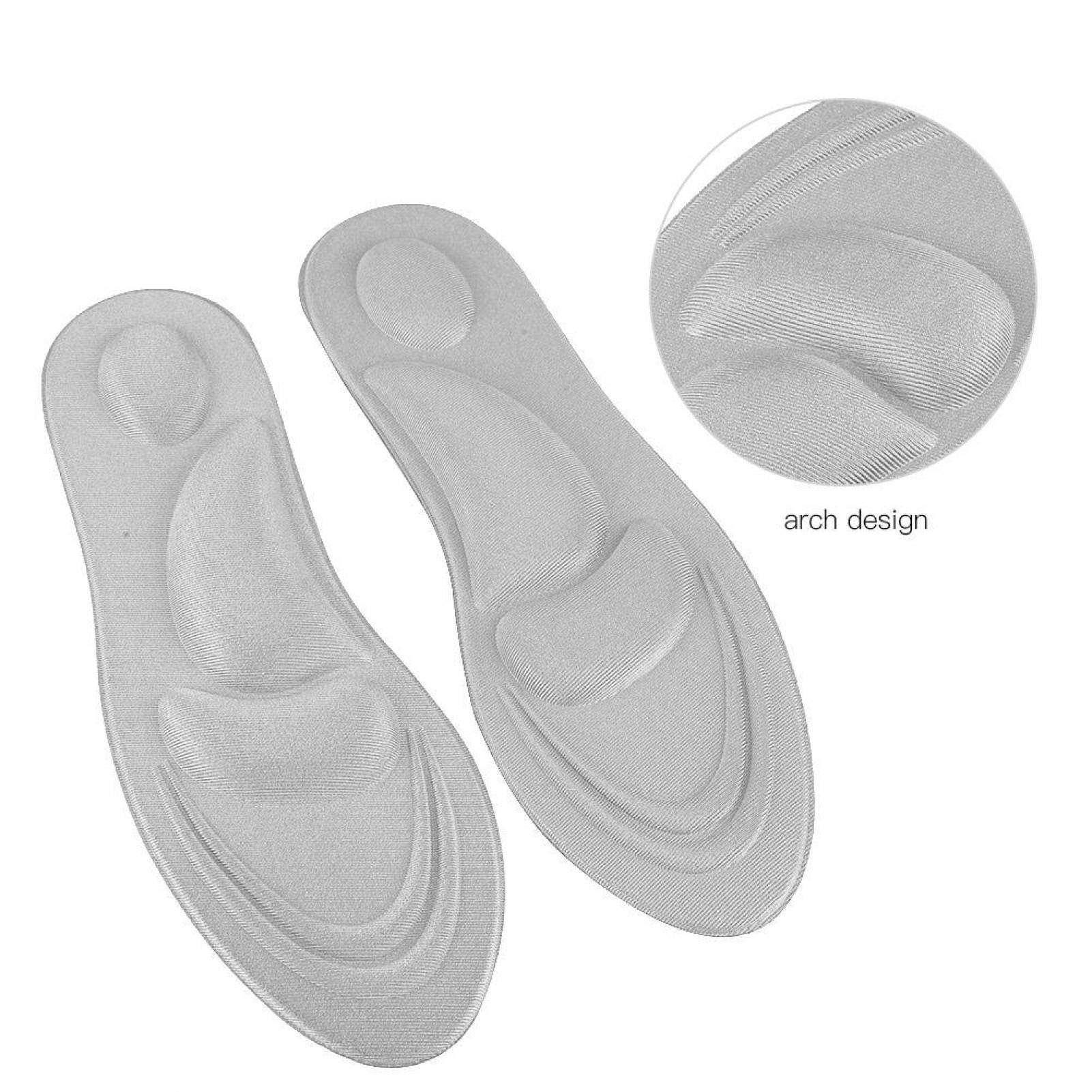 OUKENS Semelle intérieure mousse mémoire argent homme
