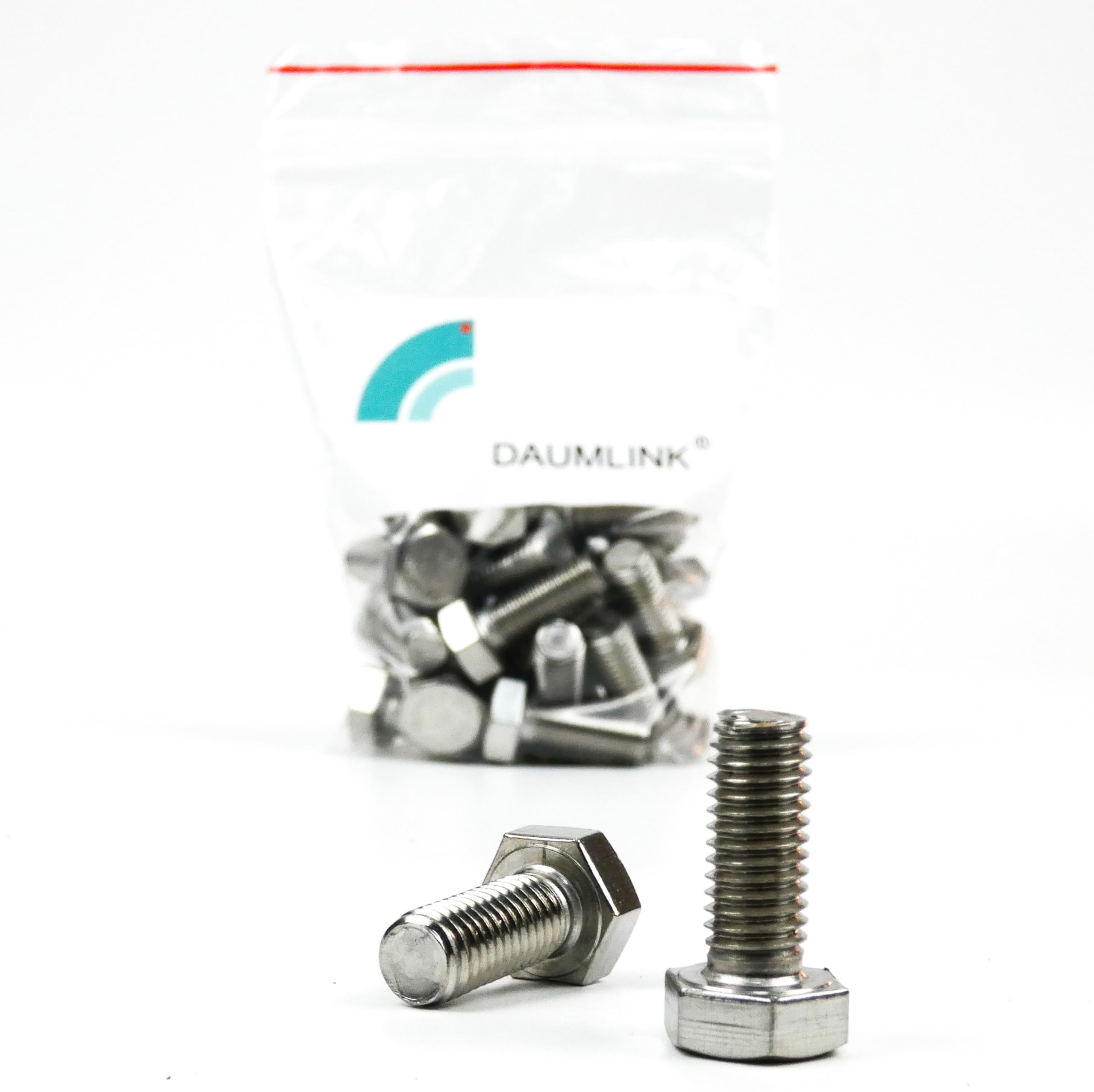 DAUMLINK Vis hexagonale DIN 933 M8x20 inox lot 25