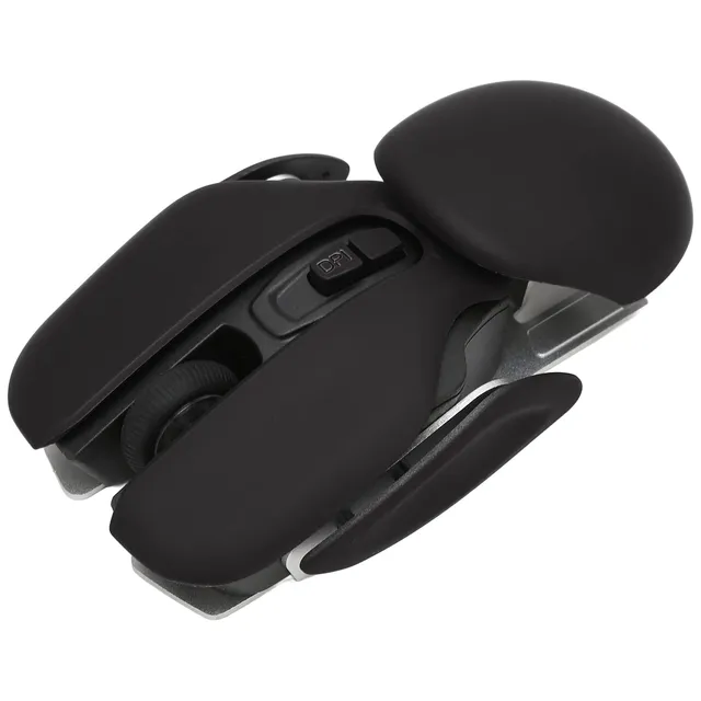 OUKENS Sports souris jeu sans fil noire DPI réglable batterie