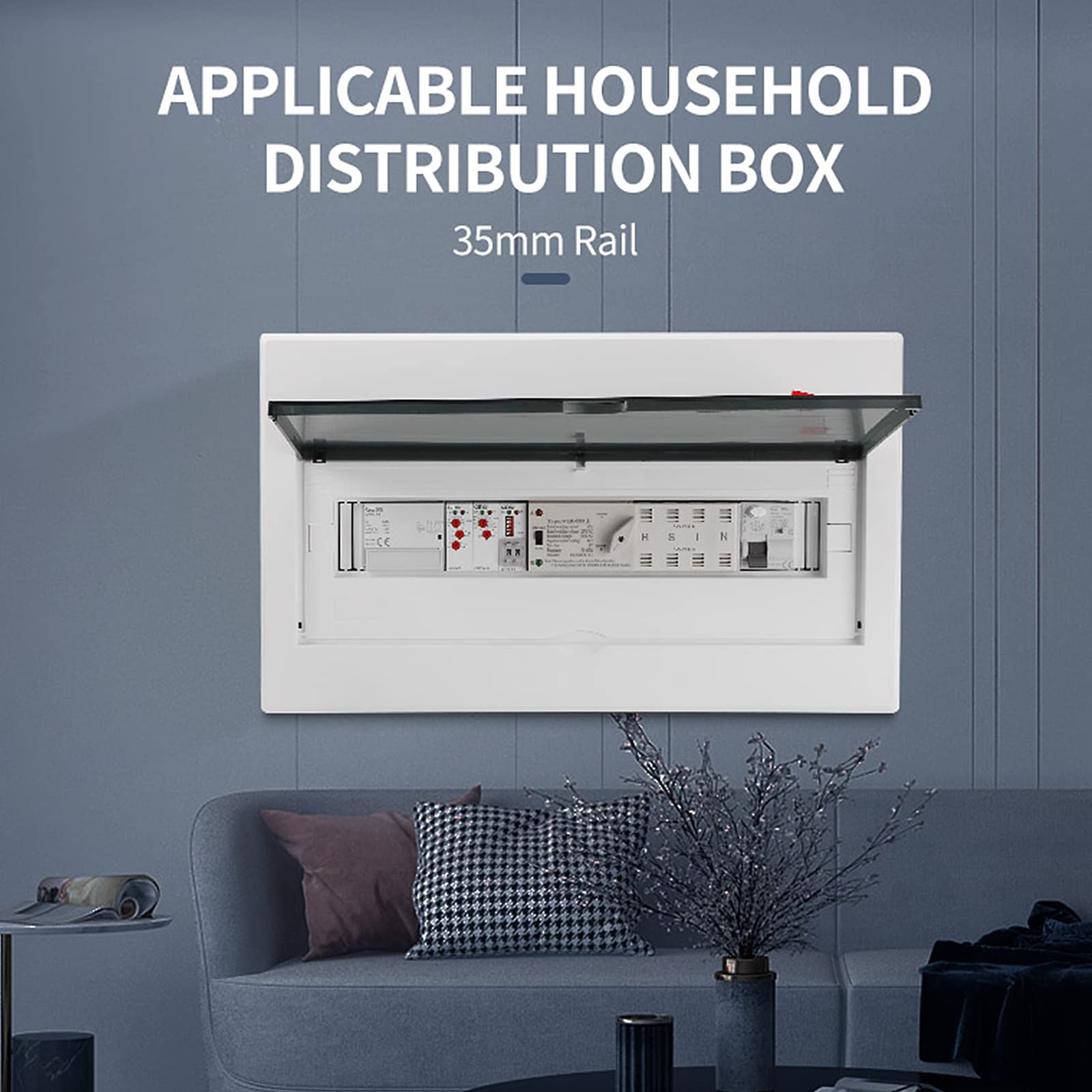 Jadeshay Installation Électrique commutateur transfert auto 4P 100A