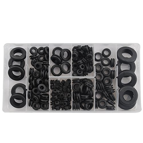 CCLIFE DIY Tools Coffret Oeillets Passe-Câble 180 Pièces