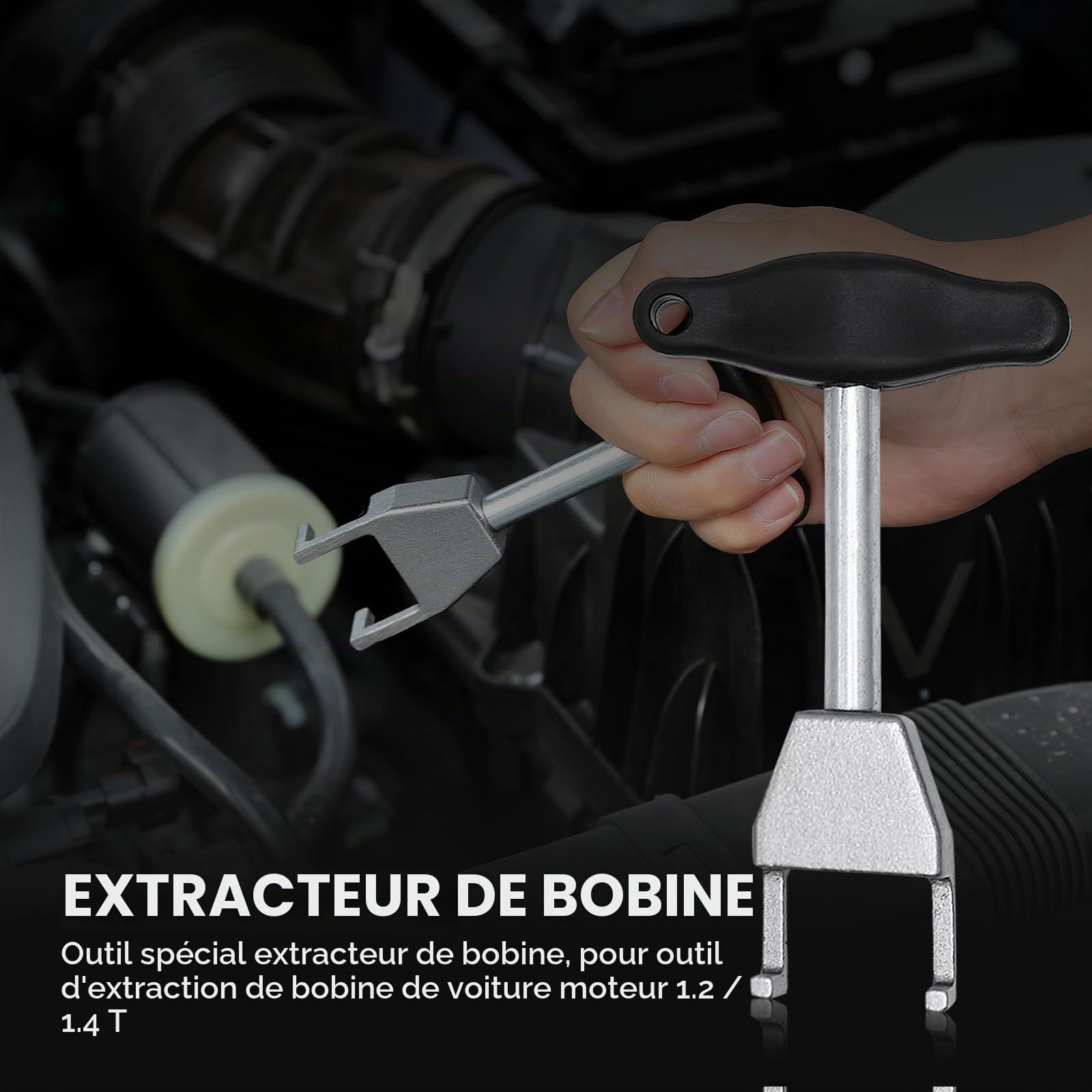 CCLIFE DIY Tools extracteur bobine allumage VAG coffret 4