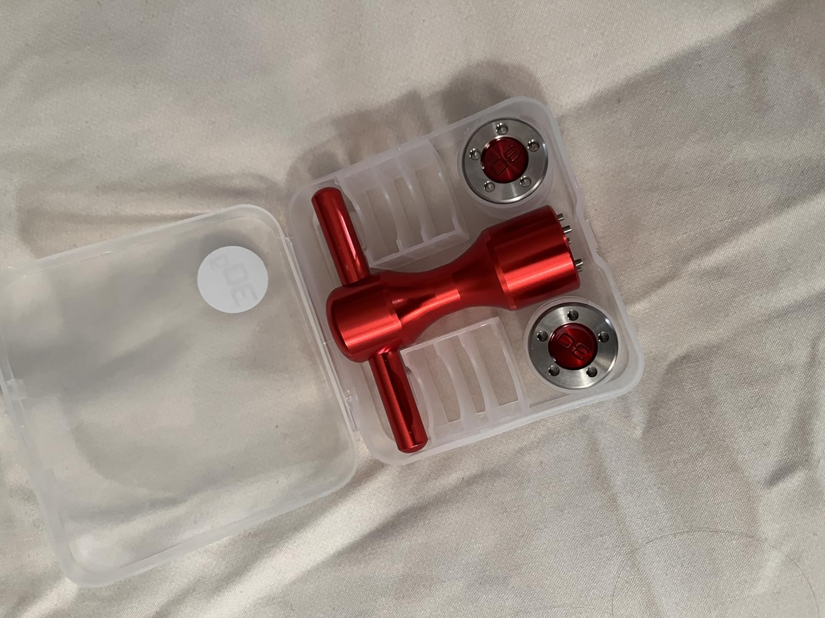 OUKENS Sports et loisirs Poids Putter Golf Rouge + Clé