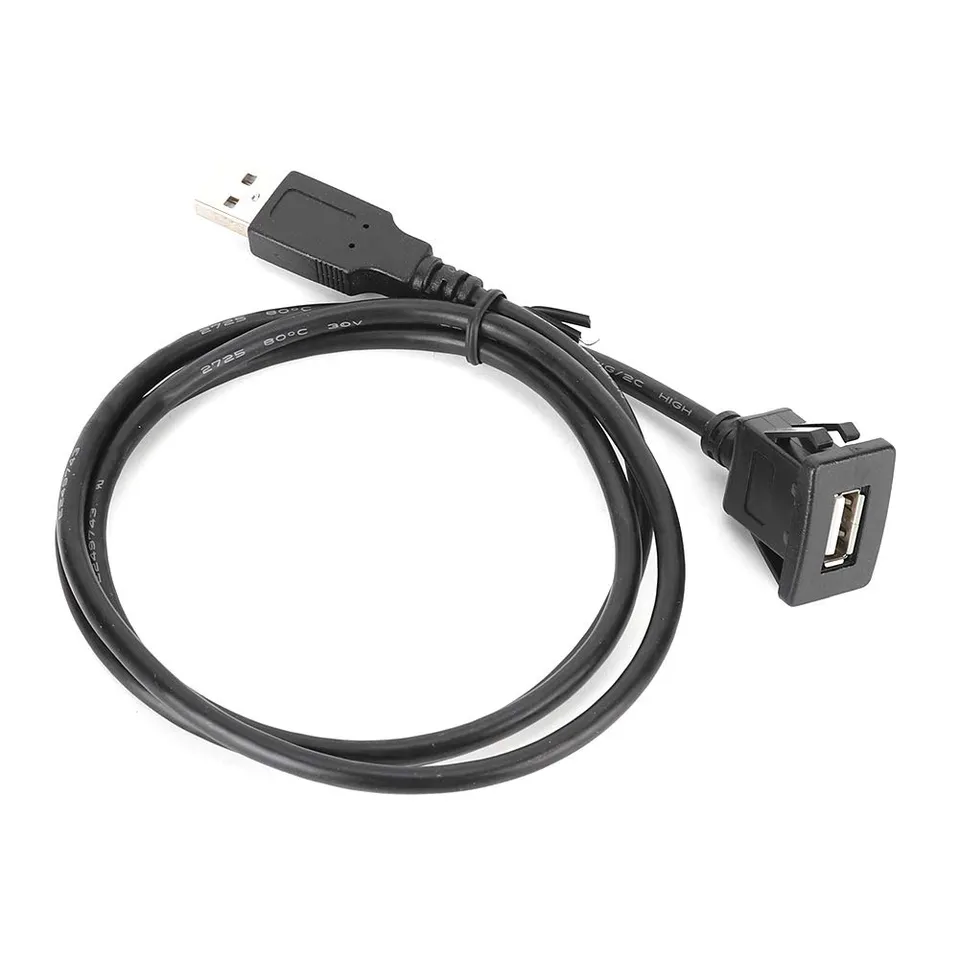 OUKENS Électronique automobile câble USB 2.0 tableau de bord 1m