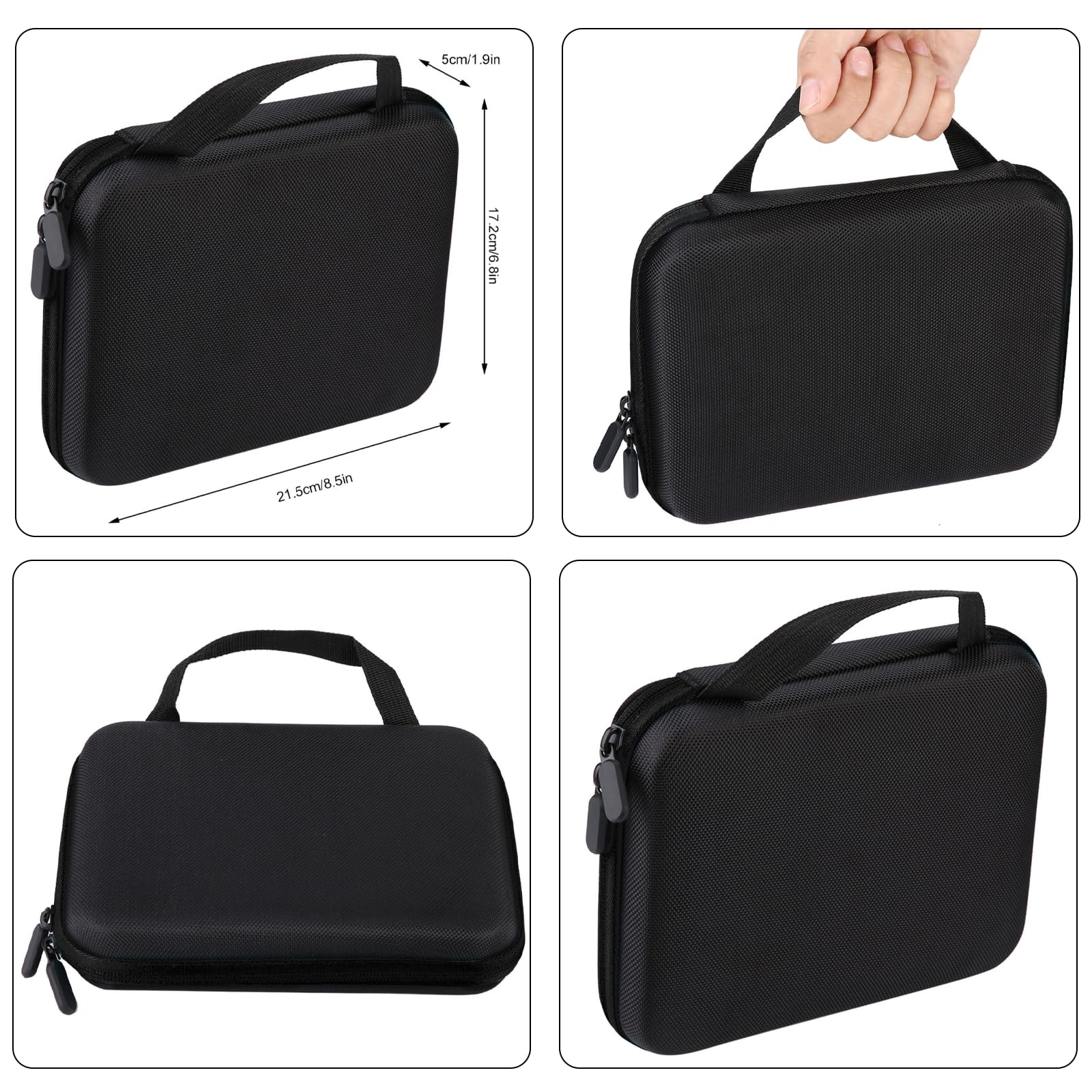OUKENS Cuisine et maison sac huiles essentielles 63 noir EVA