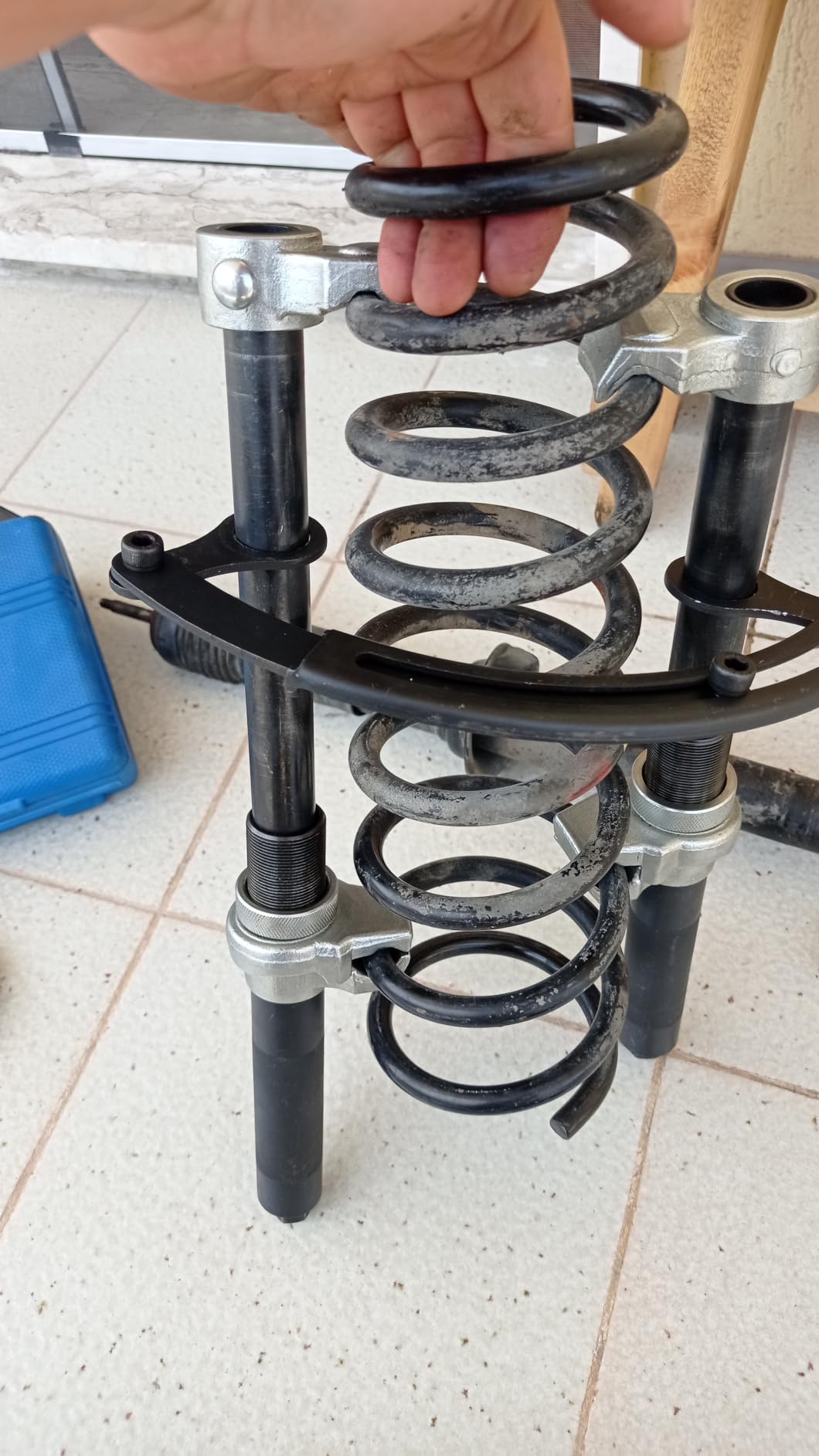 CCLIFE Spring Compressor compresseur ressort 1,2T 280mm