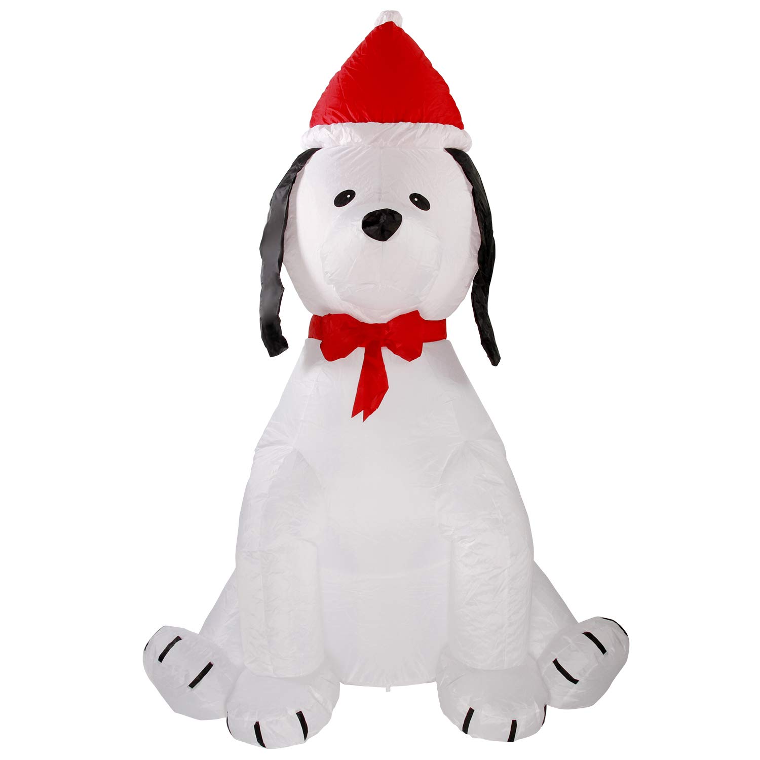 CCLIFE DIY Tools Chien Gonflable Décoration Noël LED 180cm