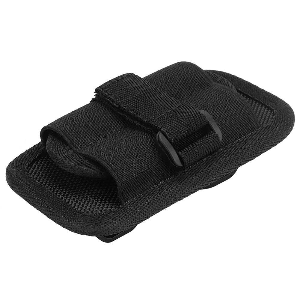 OUKENS Sports et Loisirs Étui Lampe Torche Nylon 360° Noir