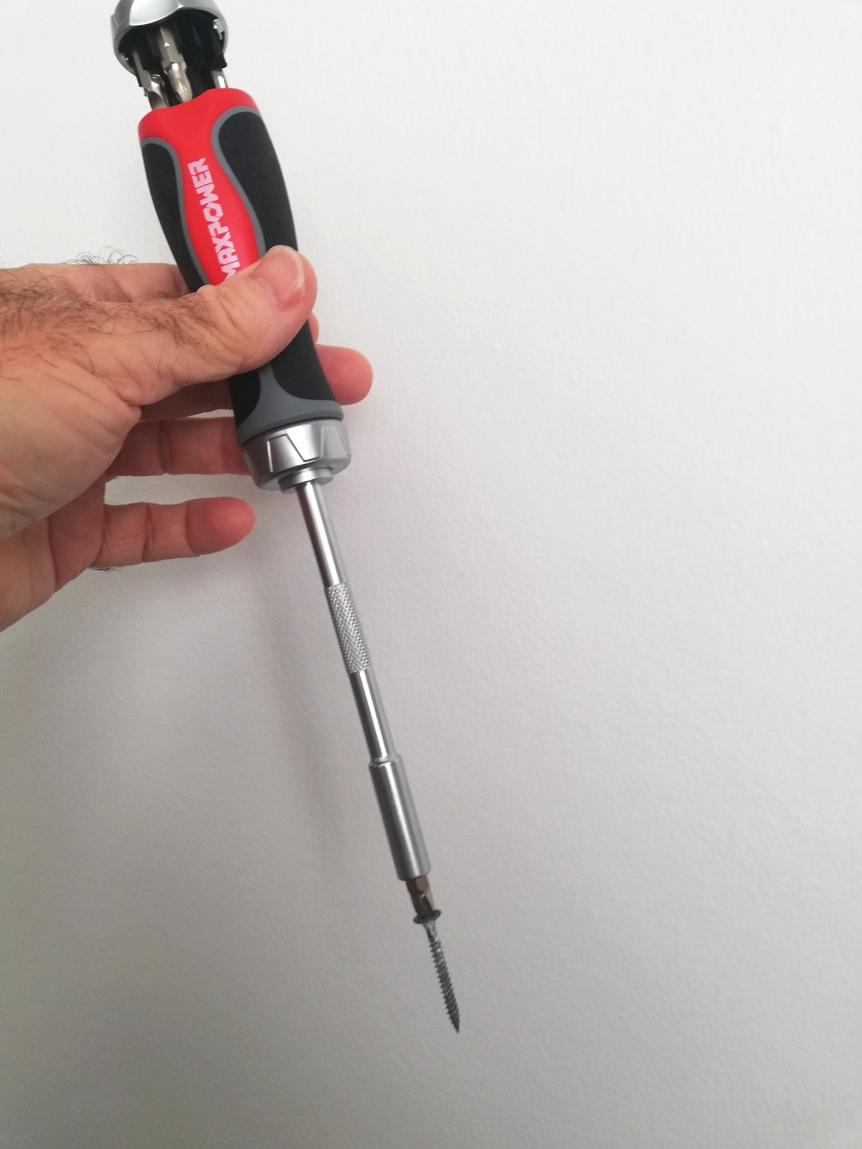MaxPower Série de tournevis cliquet 16 en 1 magnétique extension