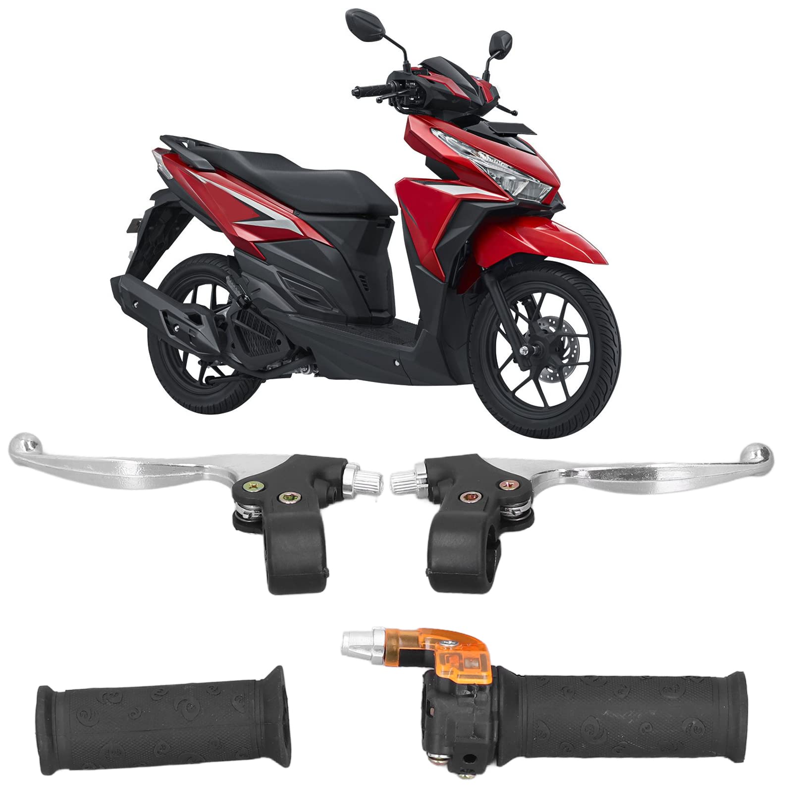 OUKENS Leviers Frein + Poignées Accélérateur 22mm 47cc 49cc