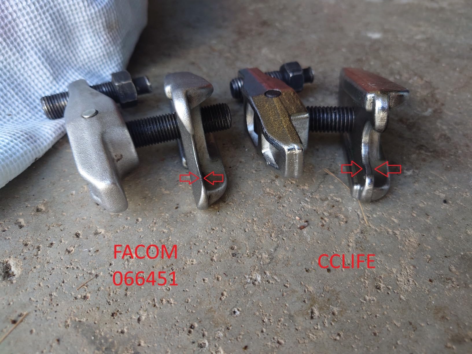 CCLIFE Steering Suspension Tools kit 3 extracteurs rotule 20 mm