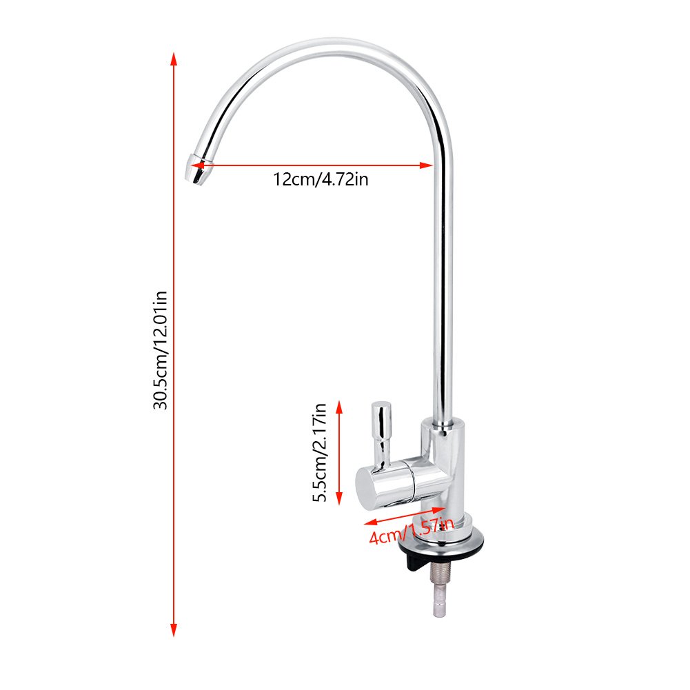 Jadeshay robinet cuisine zinc bec orientable chromé
