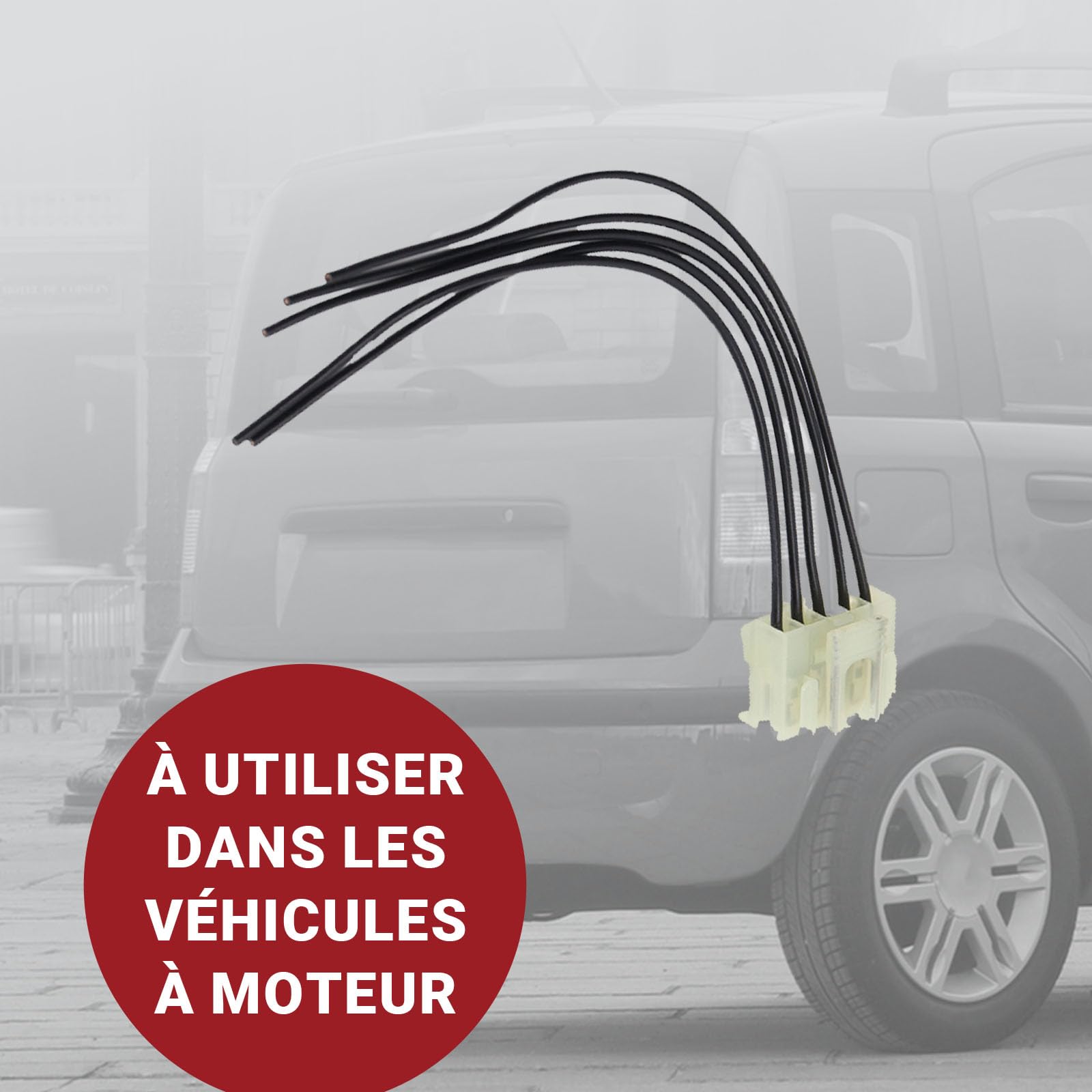 OUKENS 51277277 Connecteur feu arrière Fiat Panda 169 ABS