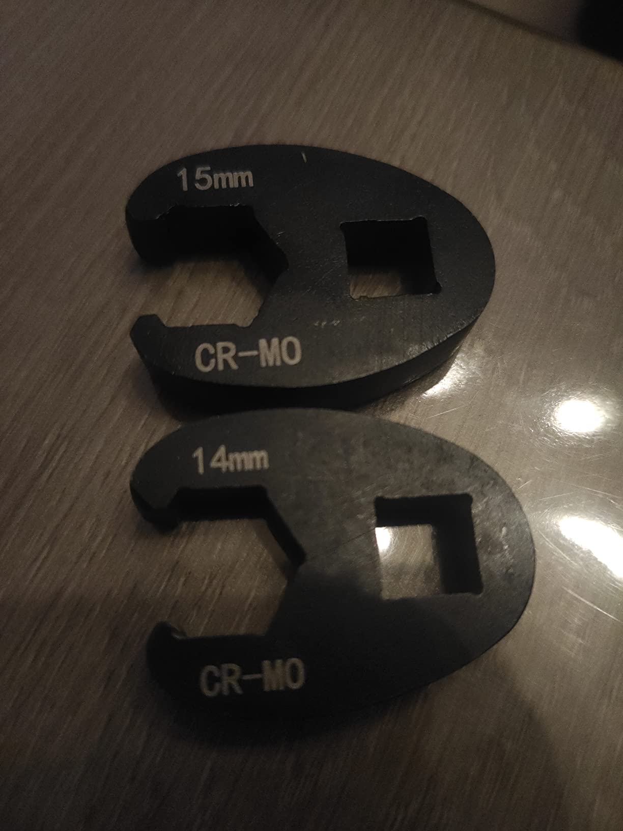 CCLIFE Wrenches Jeu 10 clés crowfoot 10-22mm 3/8 CR-V