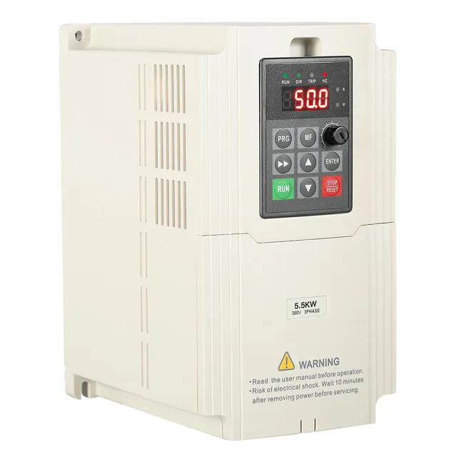 Jadeshay Installation Électrique variateur VFD 380V 5,5kW triphasé