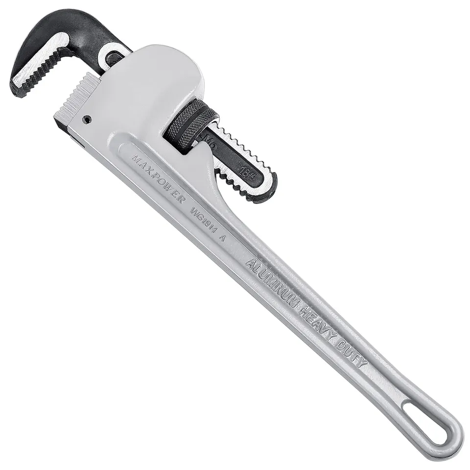MaxPower Outils plomberie clé Stillson alu 450mm 18"