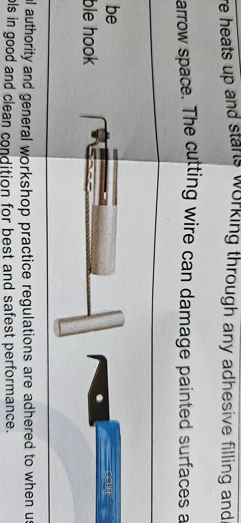 CCLIFE Auto Trim kit démontage pare-brise 7 pièces fil