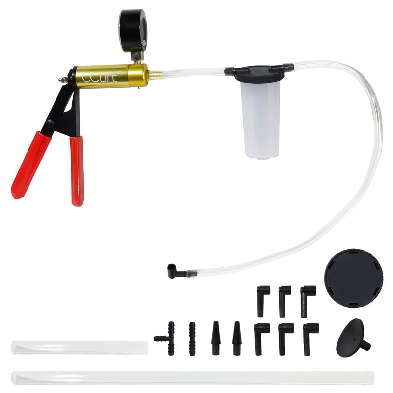 CCLIFE Purgeur Frein Pompe à Vide Liquide Auto Moto