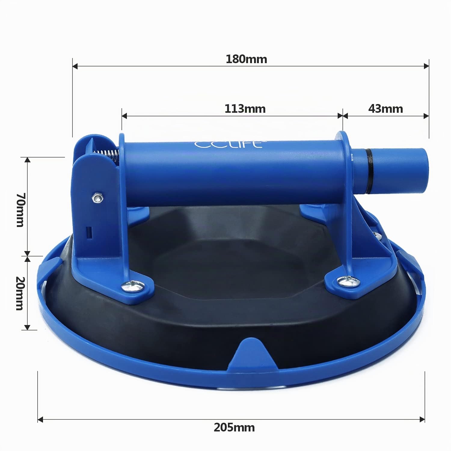 CCLIFE DIY Tools ventouse verre 100 kg 1 pièce