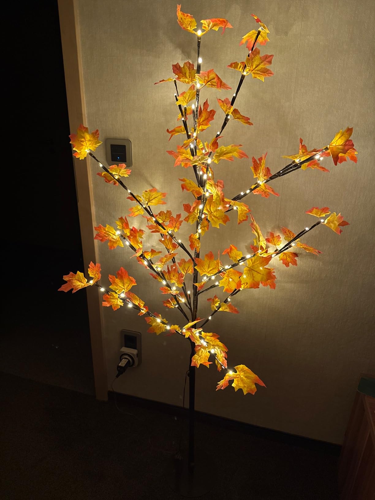 CCLIFE DIY Tools arbre lumineux LED blanc chaud 180cm 160 LED