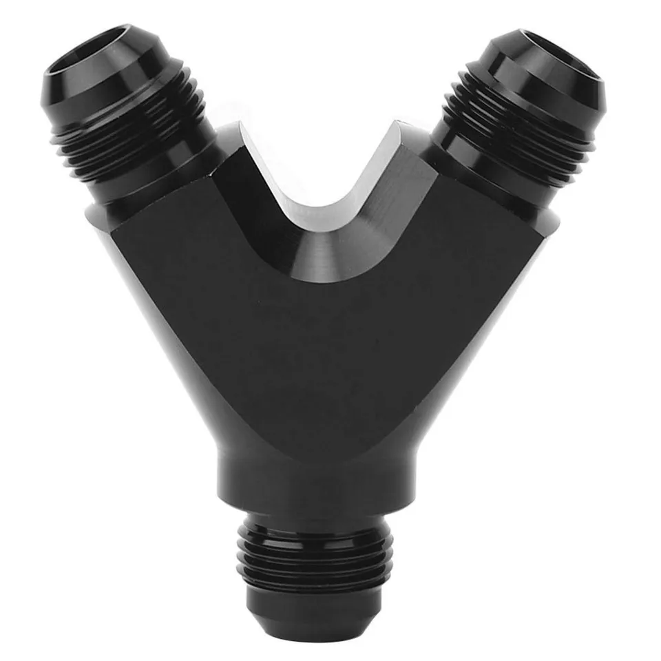 OUKENS Y-Block AN10 adaptateur 3 voies aluminium noir