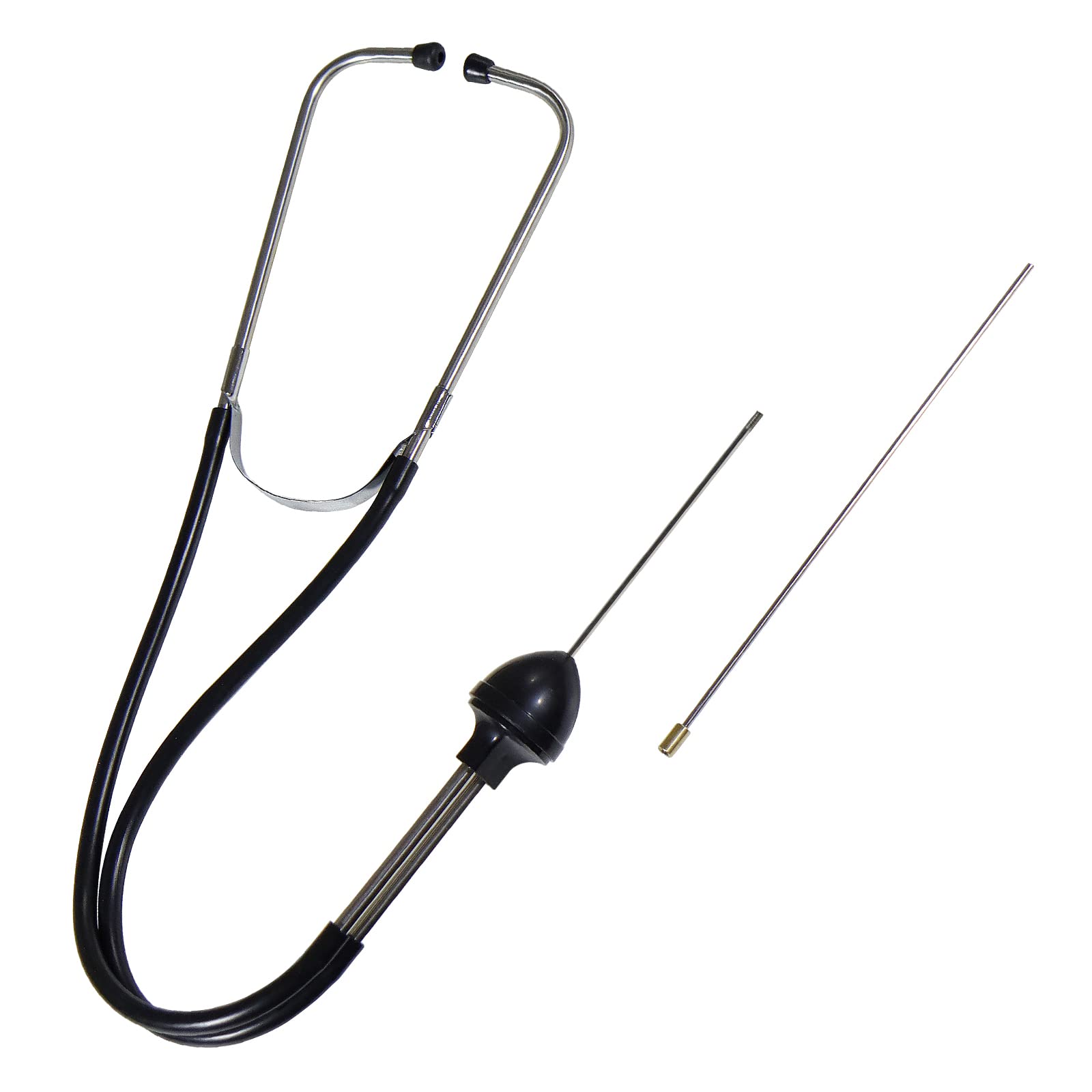 CCLIFE Test Tools stéthoscope mécanicien 920 mm 2 pointes