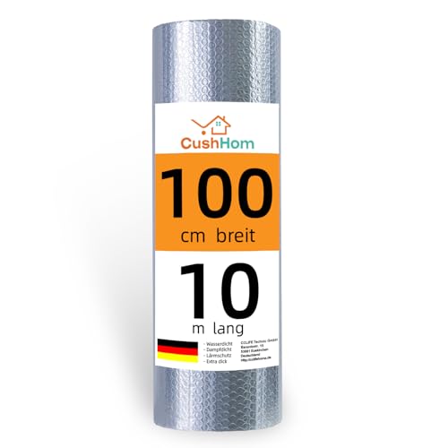 CCLIFE DIY Tools isolant thermique aluminium 1m x 10m 3-4mm