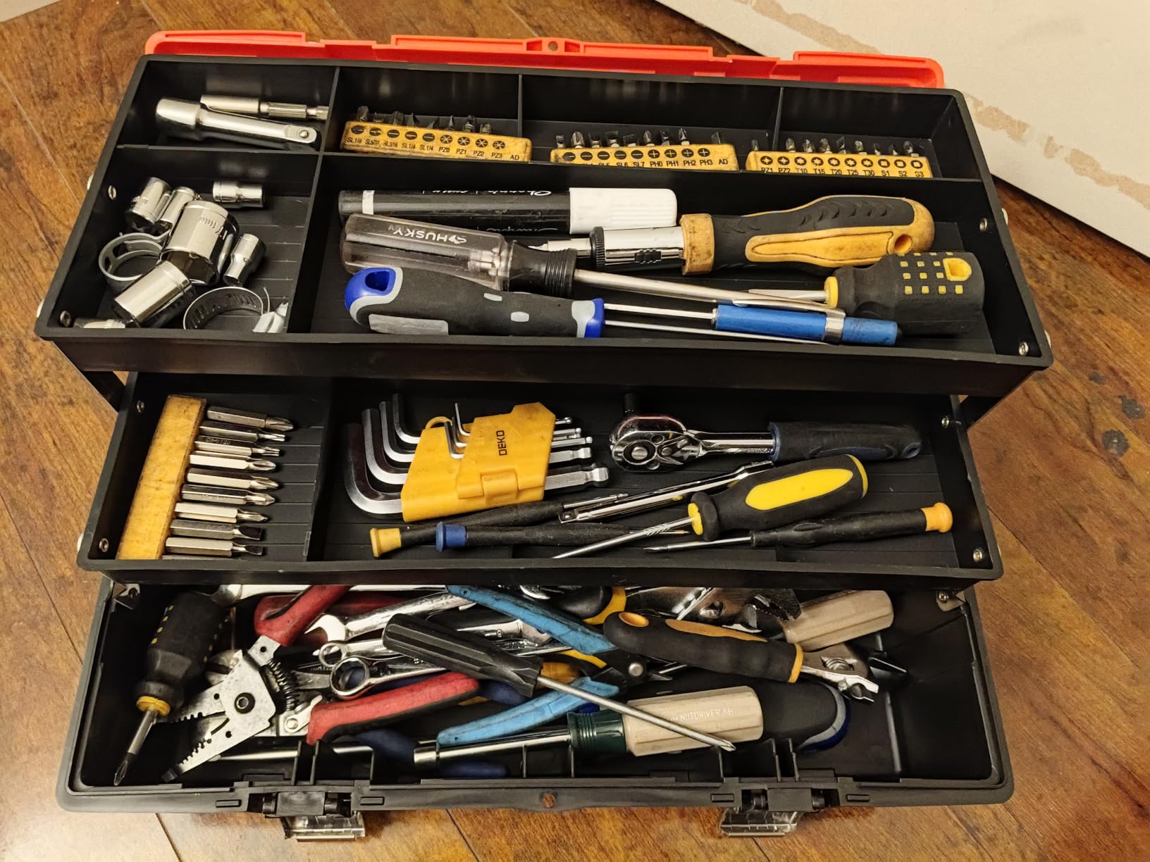 MaxPower Boite à outils 42 cm version améliorée PP