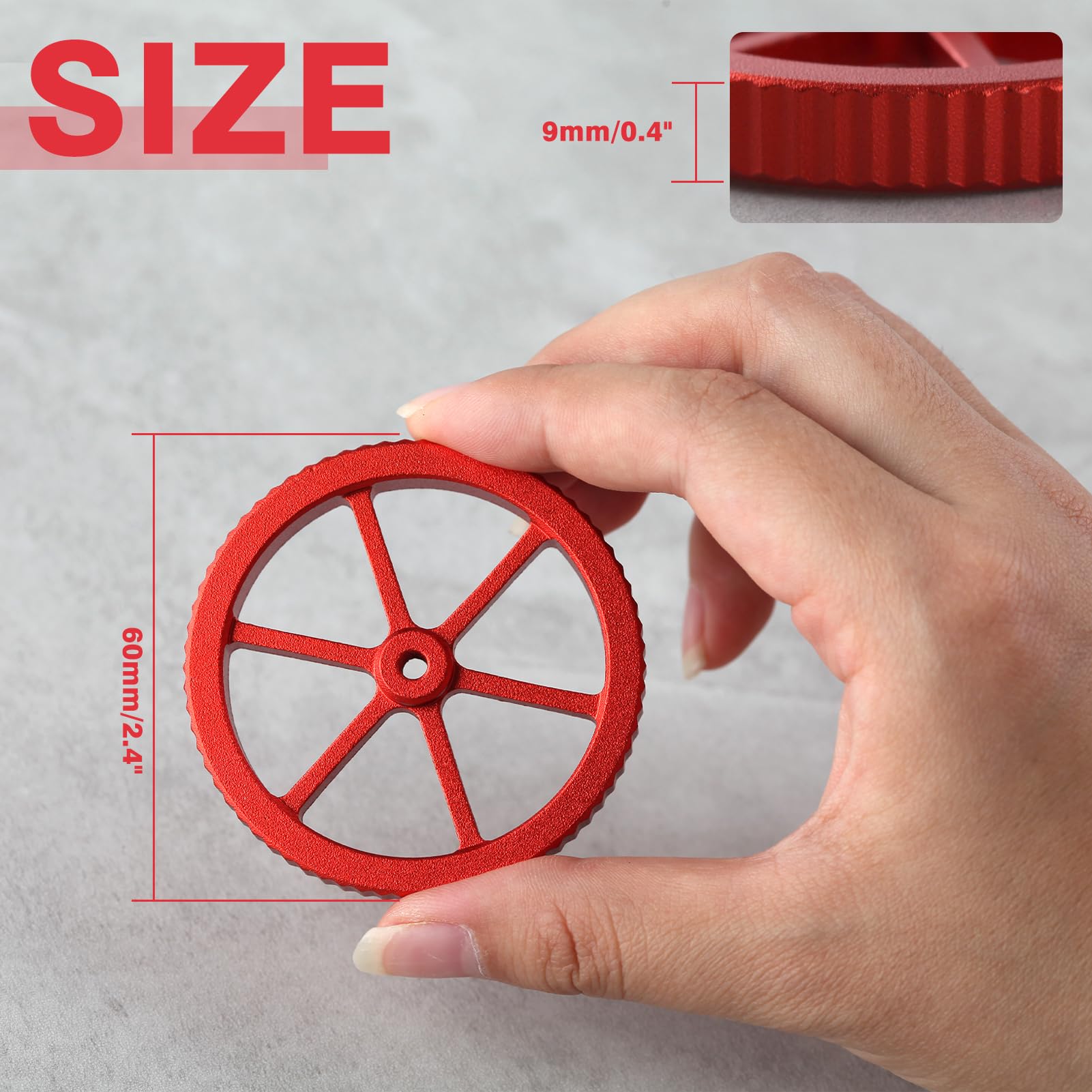 LEONTOOL Kit nivellement lit Ender 3 écrous + ressorts silicone